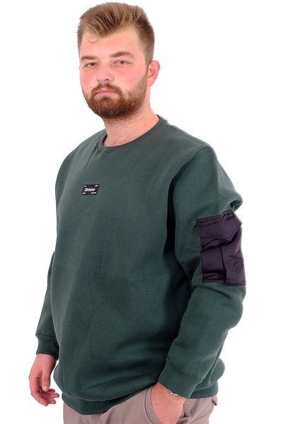 ModeXL Ανδρικό φούτερ - Mode XL, Μεγάλο μέγεθος, 3 κλωστές, DIVISION U24548 Nefti