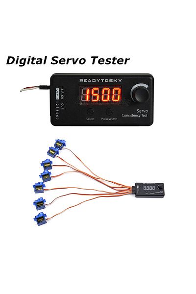 Choice NEW Digital Servo Tester / ESC Consistency Tester for FPV RC Helicopter Airplane Car Servo Tester...