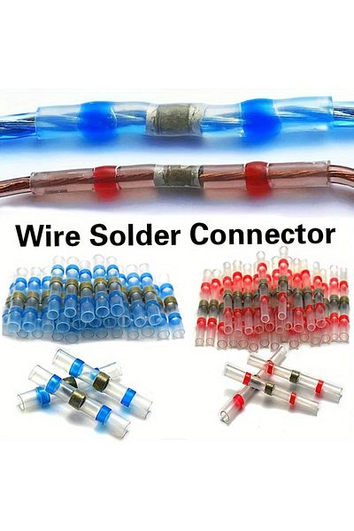Choice 100pcs 100pcs Waterproof Solder Seal Heat Connector Shrink Butt Connectors Lug Terminals Electrical