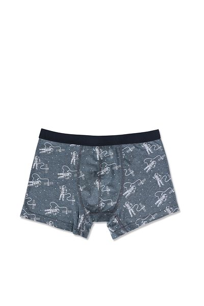 Colin's Boxer albastru pentru bărbați cu potrivire modernă