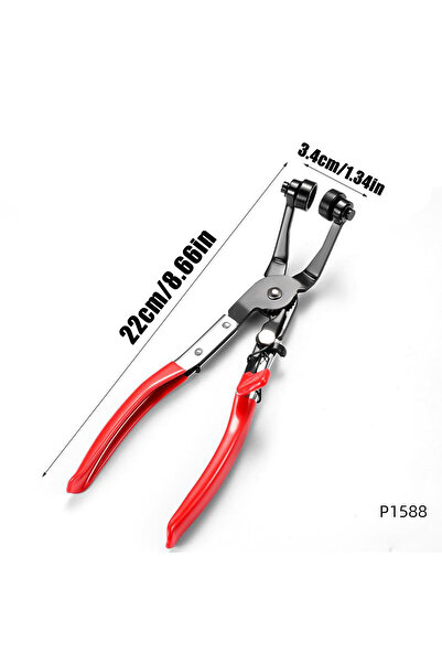 Choice1 مجموعة كماشة مشبك خرطوم طويل من نوع C لخرطوم الوقود والماء وأدوات الس...