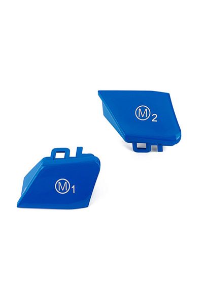 Choice Blue Car Steering Wheel M1 M2 Switch Replace Button Cover Trim Fit For Bmw F20 F22 F30 F32 F36 F10 F