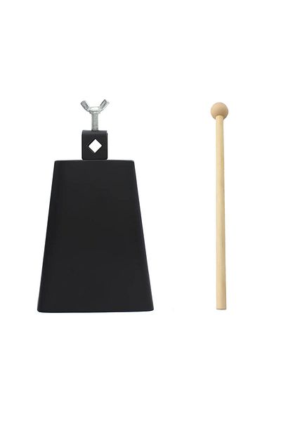 Choice Cowbell 4/5/6/7/8 Inch Jazz Drum Cowbell Metal Steel Cattlebell Cow Bell Drums Percussion Musical...