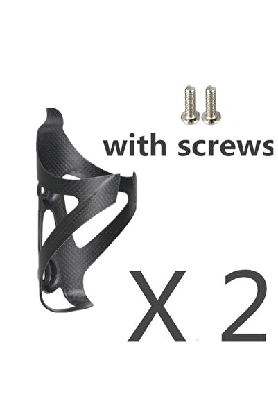 Choice قفص زجاجة مياه للدراجات الجبلية مصنوع من ألياف الكربون بالكامل مع مسام...