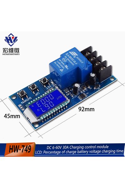 Choice Dc 6-60v 30a Lead-acid Solar Battery Charge Controller Protection Board Charger Time Switch 12v 2...