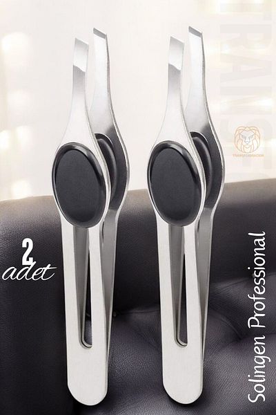 Transformacion Cobalt Tweezers Steel Solingen - Professional Set of 2718965