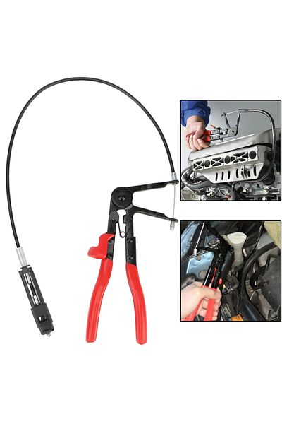 Choice Flexible Wire Long Reach Hose Clamp Pliers Auto Tools Removal Hand Tools Alicate Cable Type for C...