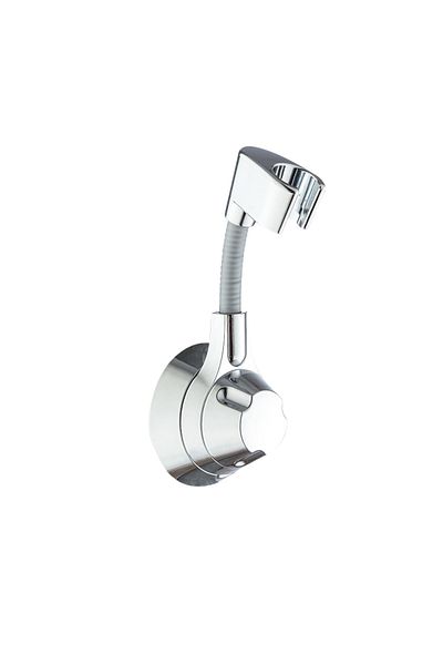 Choice Sliver Suction Cup Shower Holder Adjustable Shower Head Holder Nozzle Handheld Holder Punch-free Mul