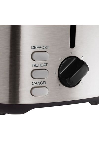 morphy richards Prajitor de paine Morphy Richards Equip 222067, 800 W, 7 setari, 2 felii, Inox