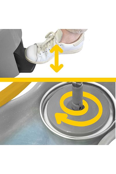 Apex ممسحة دوارة