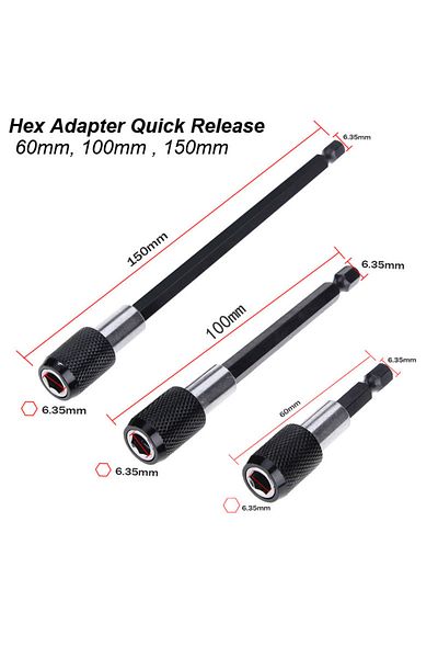 atooltour Bit Holder Set Magnetic Screwdriver Hex Adapter Quick Release Drill Bit Change Extension Set Batch E