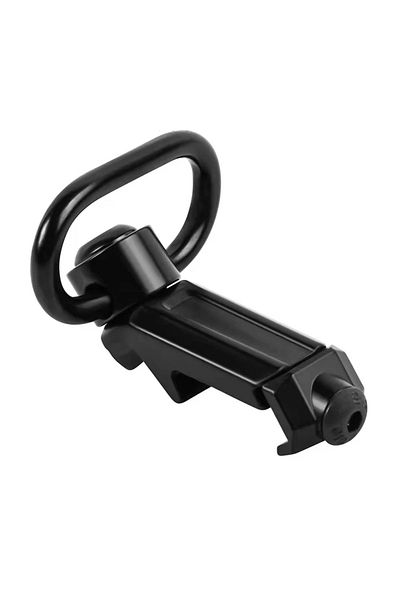 Choice 1 قطعة 1/2 قطعة Qd Sling Swivel Mount محول 360 درجة 1.25 بوصة زر ضغط حزام الكتف خطاف ربط التيار المتردد