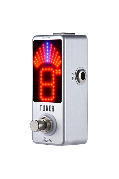 Choice Tuner Mini Chromatic Tuner Pedal Effect Led Display True Bypass Guitar Tuner For Guitar Bass Accesso