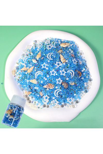 LIEBE ENGEL 01 Bottled Ocean Style Epoxy Resin Filling Diy Star Moon Conch Shaped Crystal Epoxy Resin Filling N