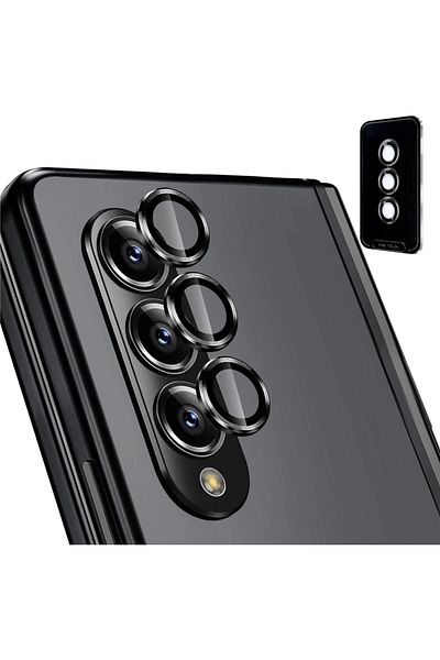 Choice Z Fold 3 or W22 Black Camera Lens Protector For Samsung Galaxy Z Fold 5 4 3 Anti Scratch 9H Tempered