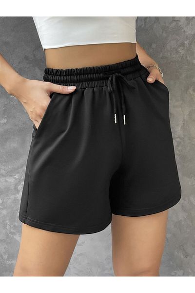 LACKH Black Casual Wear Women Short Shorts