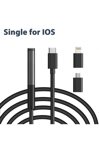 Choice 3m Single for IOS 2MP Single/Dual Lens Endoscope Camera 3 in 1 Micro USB/Type-C Android IOS iphone