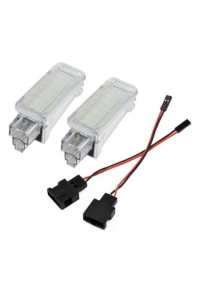 NIGHTKIST 2 × مصباح LED أبيض ساطع لصندوق الأمتعة لسكودا أوكتافيا فابيا غرفة رائعة...