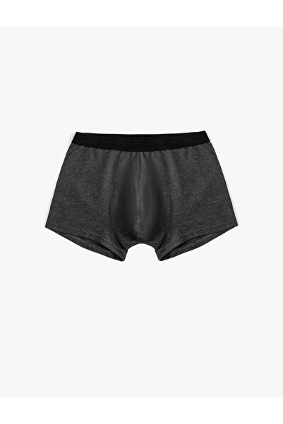 Koton Pamuklu Desenli Elastik Bel Boxer Seti