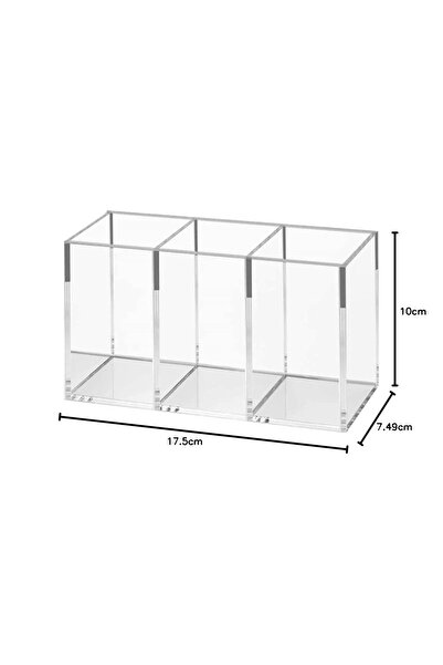 Choice منظم فرش المكياج الشفاف، صينية تخزين المكياج، درج الحمام لتنظيم المكياج