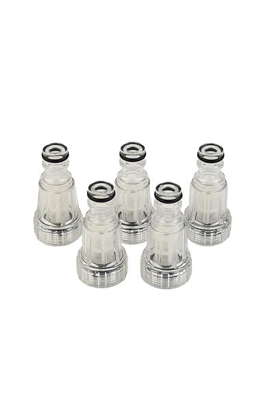 NIGHTKIST 5pcs 175PSI High Pressure Washer Water Filter Automobile Washing Machine Water Connector For Karc...