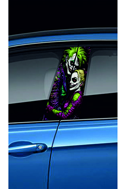 NEON Dijital Baskı Merkezi Araç Kapı Direk Kaplama Folyosu (Sağ Sol Takım) (2 Adet) - 22x52 Cm