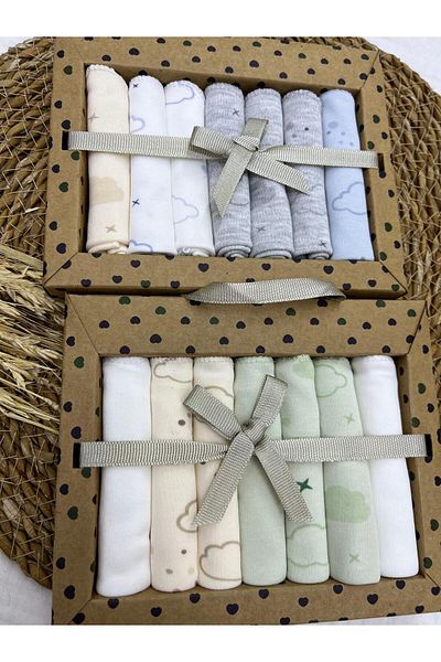 Caramell 2025 Model Cotton Set of 7 Newborn Baby Wipes - 2 Pack