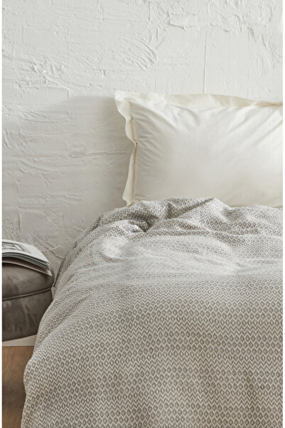 ÇIQRIK HOME (Brillant) Double Personality Jacquard Natural Cotton Woven Pike