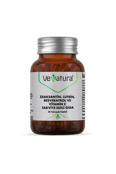 VeNatura Zeaxanthin, Lutein, Resveratrol and Vitamin C 30 Capsules