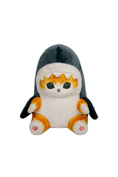 Choice 20cm Mofusand Genuine Shark Cat Doll Doll Pendant Cute Fun Plush Toys Hanging Keys Hanging Backpack