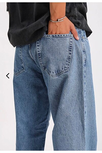 Z1MAN Mavi Baggy Pantolon