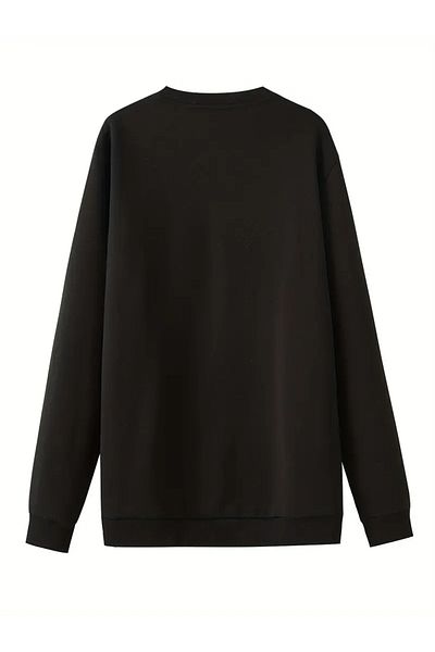 Karatopak Hanorac oversize unisex cu imprimeu K cu decolteu