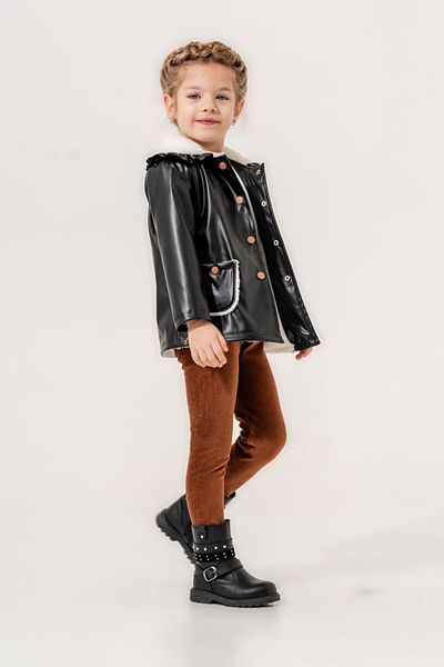 HAUSEkids Σετ 3 τεμαχίων για κορίτσι 4-7 ετών Μαύρο Πέτρα