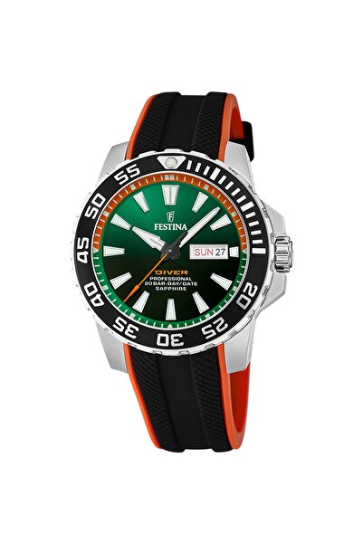 FESTİNA ساعة يد رجالية أصلية طراز F20662/2 THE ORIGINALS DIVER