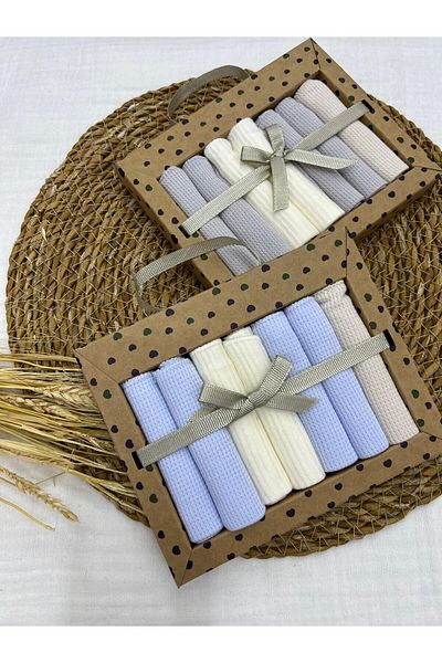 Caramell 2025 Model Cotton Set of 7 Newborn Baby Wipes - 2 Pack