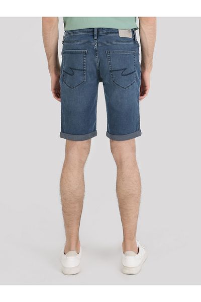 Colin's Pantaloni scurți din denim pentru bărbați, cu talie joasă, cu croiala dreaptă Cl 1063581