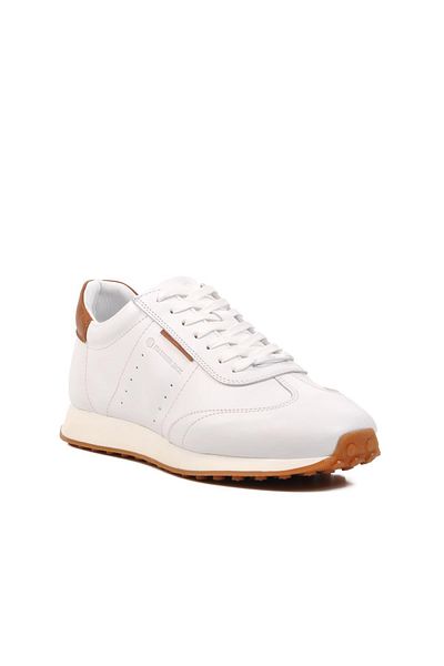 Hammer Jack Crespi 102 24020 White Genuine Leather Men's Sneakers