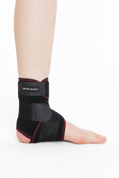 orthohealthmedical Elastik Bandajlı Ayak Bilekliği,Burkulma Kronik Ağrılar Spor Aktiviteleri