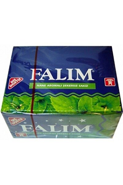 Falım Single Mint Flavored Chewing Gum 100 Pieces