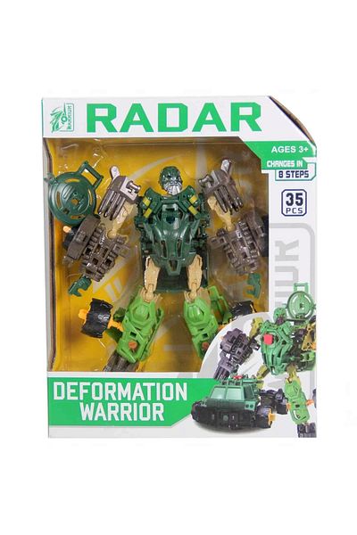 4İ Oyuncak Deformation Transform Car into a Warrior Robot in 8 Steps - Radar