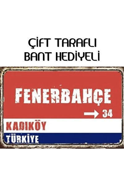 Organik Yolda FB ŞEHİR TABELASI KALİTELİ BASIM 10X15 cm (Fotoğraf Kağıdı Bask...