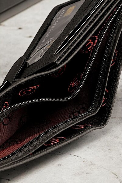 Mimodish 3 Kağıt Para Gözlü 1.sınıf Işçilikli Lüks Hakiki Gerçek Deri Premium Astarlı Yağlı Deri Erkek Cüzdan