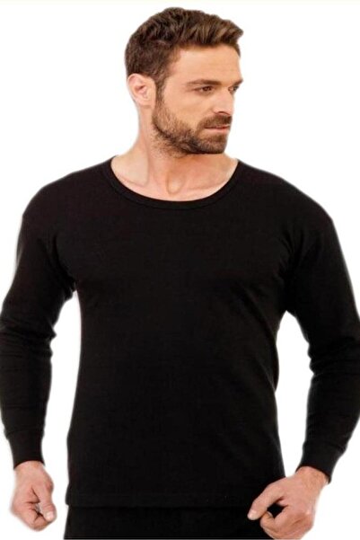 Tutku 0126 Чоловічий термобілизна з коміром-стійкою, манжетами та довгими рукавами