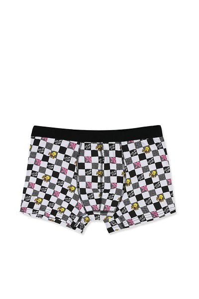 Colin's Boxer alb pentru bărbați cu imprimeu modern, Cl 1065386
