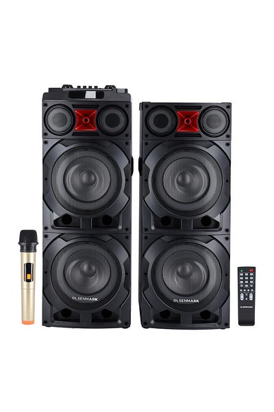 Olsenmark 2.0 Hi-Fi Stereo Speaker System | 10" Woofer | 90000W PMPO | OMMS1290