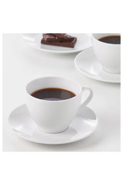 IKEA Vardera Cup 20 Cl White Feldispat Porcelain