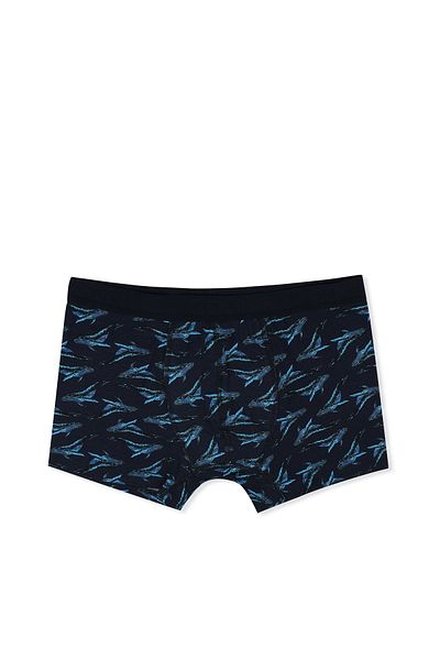 Colin's Ανδρικό μπόξερ με μοντέρνα εφαρμογή Navy Blue