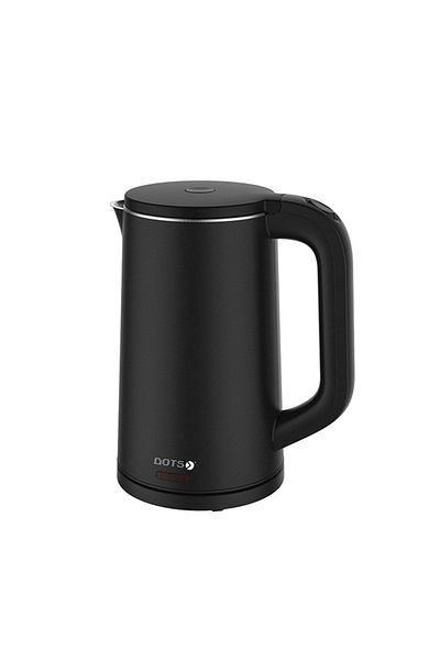 DOTS 1.5 Liter -Water Kettle - 1630 Watt - Black