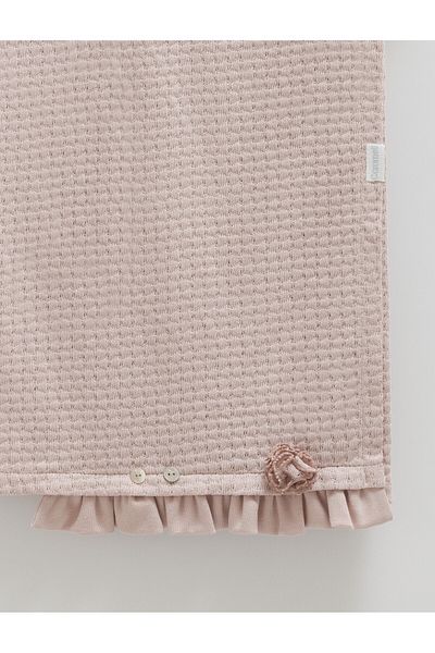 Caramell 100% Natural Cotton Baby Girl Blanket (90-90cm) Kids - Baby Blanket