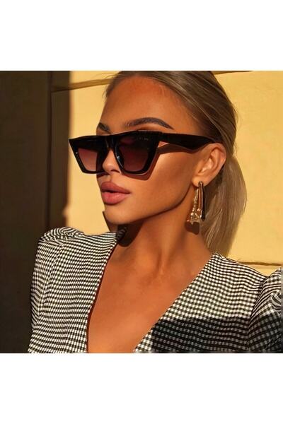 Marco Kinary Комплект от 3 защитни дамски слънчеви очила тип „котешко око“ с UV400 защита